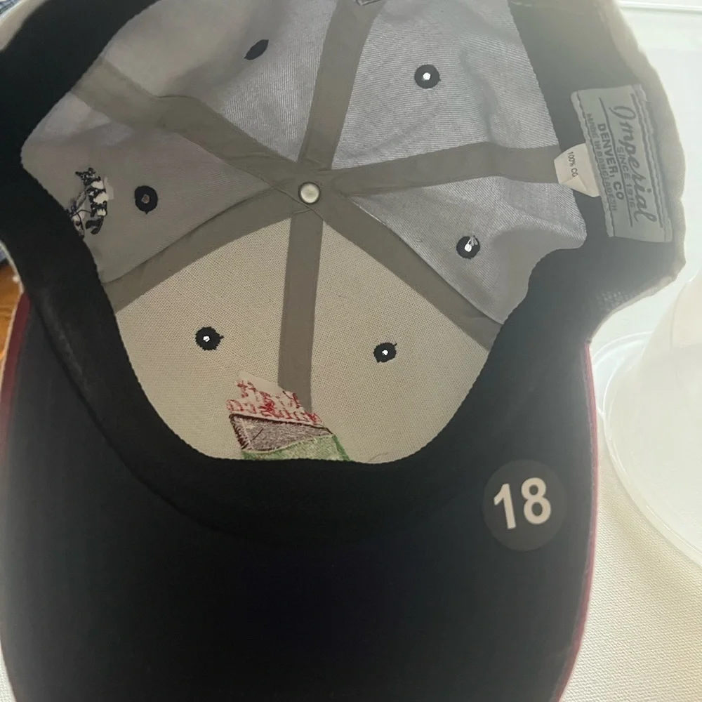 NWT Women's Gray Kraft Nabisco Championship Cap signed by Reilly Rankin LPGA